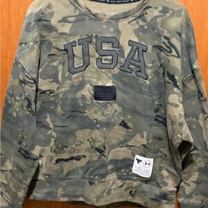 Under Armour Camouflage USA Crewneck